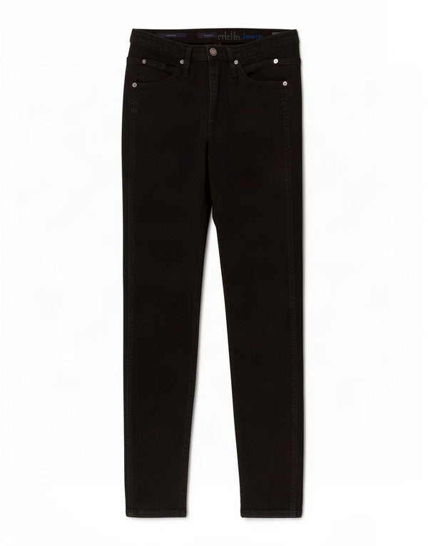 Calvin Klein Womens Skinny Jeans W31 L29 Black Cotton