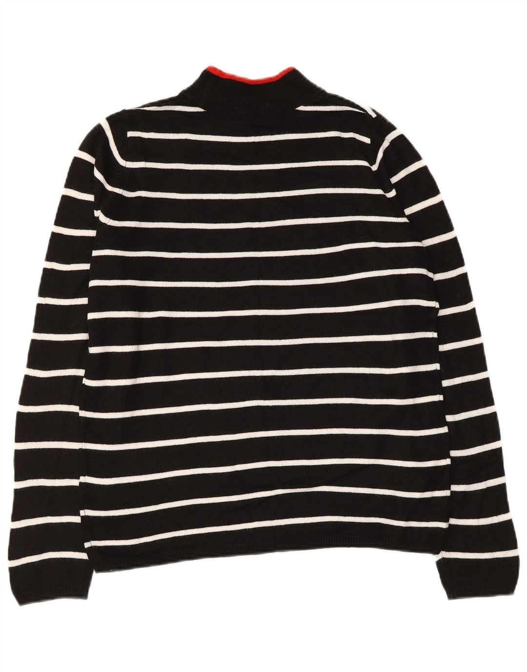 MARKS & SPENCER Womens Turtle Neck Jumper Sweater UK 10 Small Black