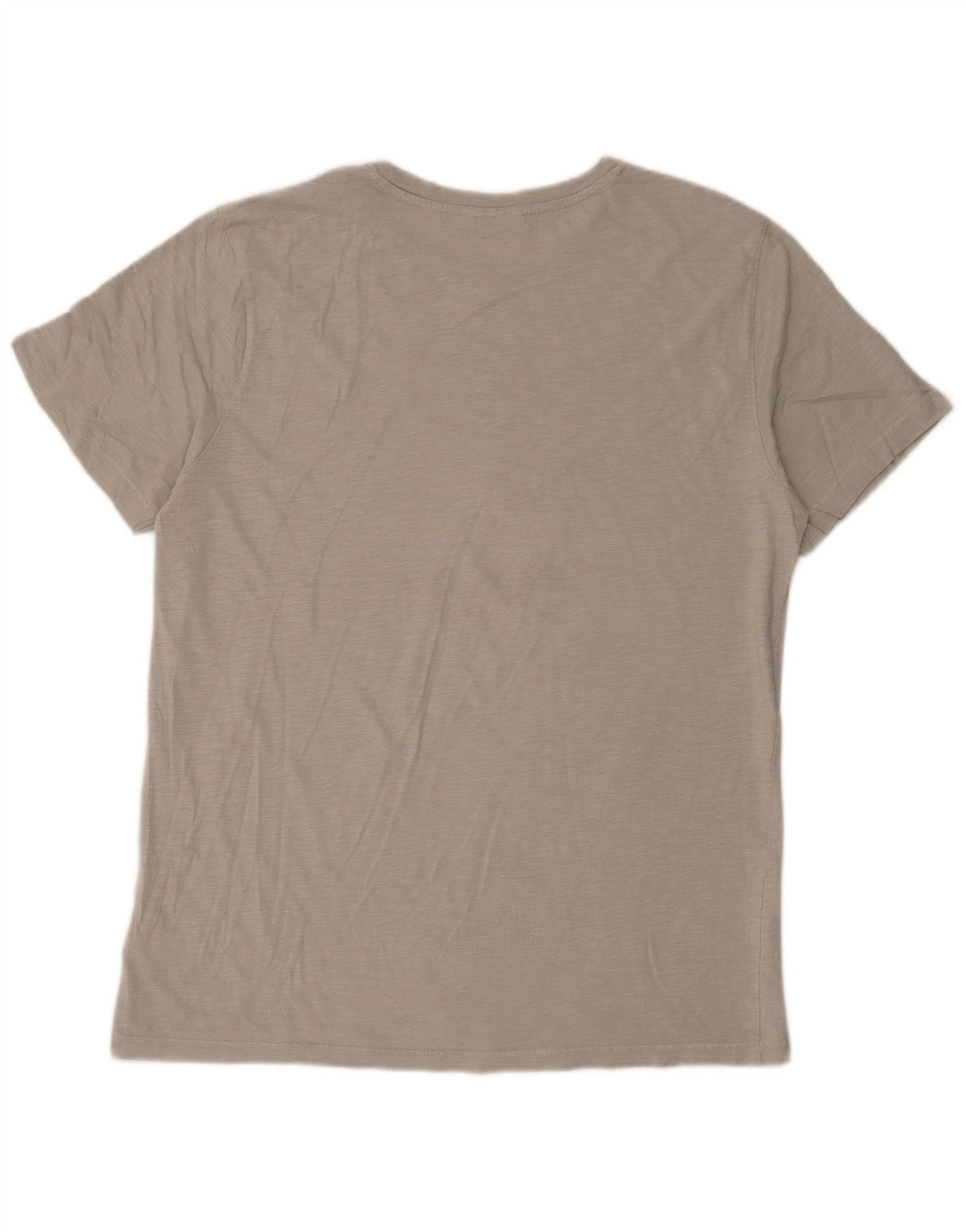 Animal Mens Graphic T-Shirt Top Large Grey Flecked Cotton