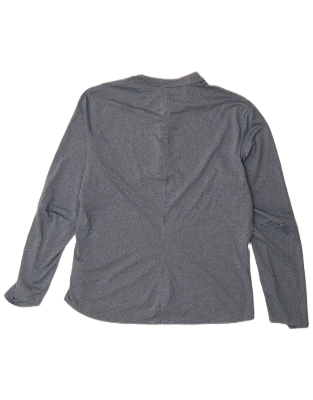 Adidas Womens Climalite Zip Neck Pullover Tracksuit Top UK 20/22 XL Grey
