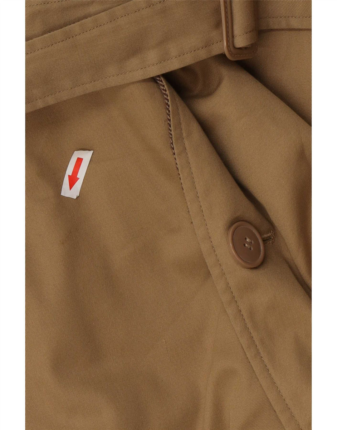 Vintage Mens Reversible Overcoat UK 36 Small Beige