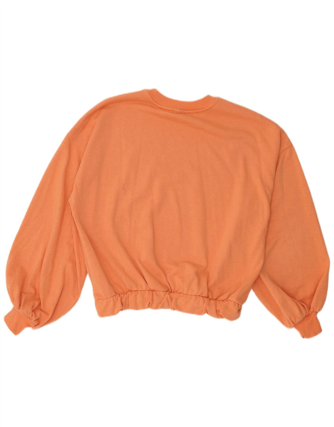 MINT VELVET Womens Oversized Sweatshirt Jumper UK 10 Small Orange Cotton