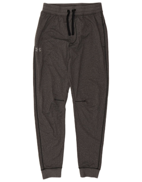 Under Armour Mens Tracksuit Trousers Joggers Medium  Grey Polyester