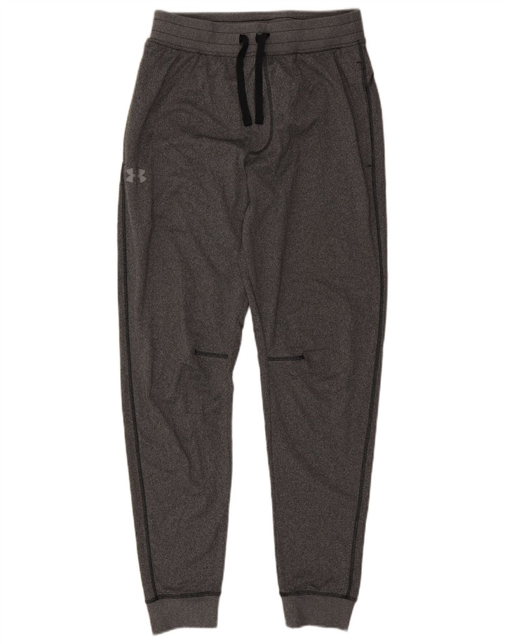 Under Armour Mens Tracksuit Trousers Joggers Medium  Grey Polyester