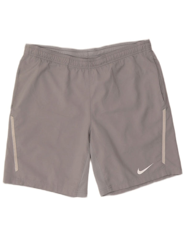 Nike Mens Dri Fit Sport Shorts Medium  Grey Polyester