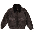 Magil Girls Leather Jacket 3-4 Years Black