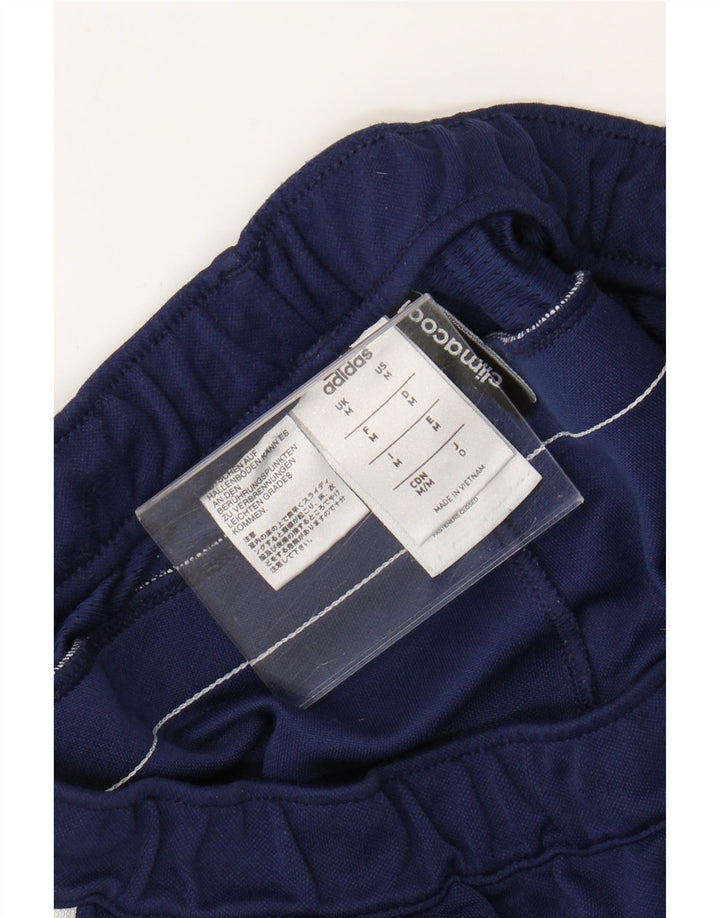 Adidas Mens Climacool Tracksuit Trousers Medium Navy Blue Polyester