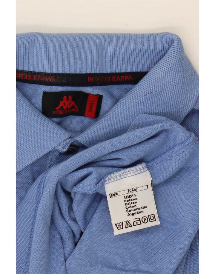 Kappa Mens Polo Shirt Small Blue Cotton