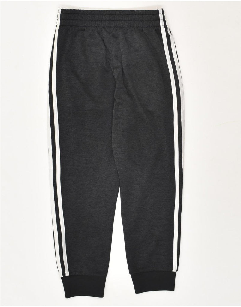 ADIDAS Boys Tracksuit Trousers Joggers 7-8 Years Small Grey Polyester | Vintage Adidas | Thrift | Second-Hand Adidas | Used Clothing | Messina Hembry 