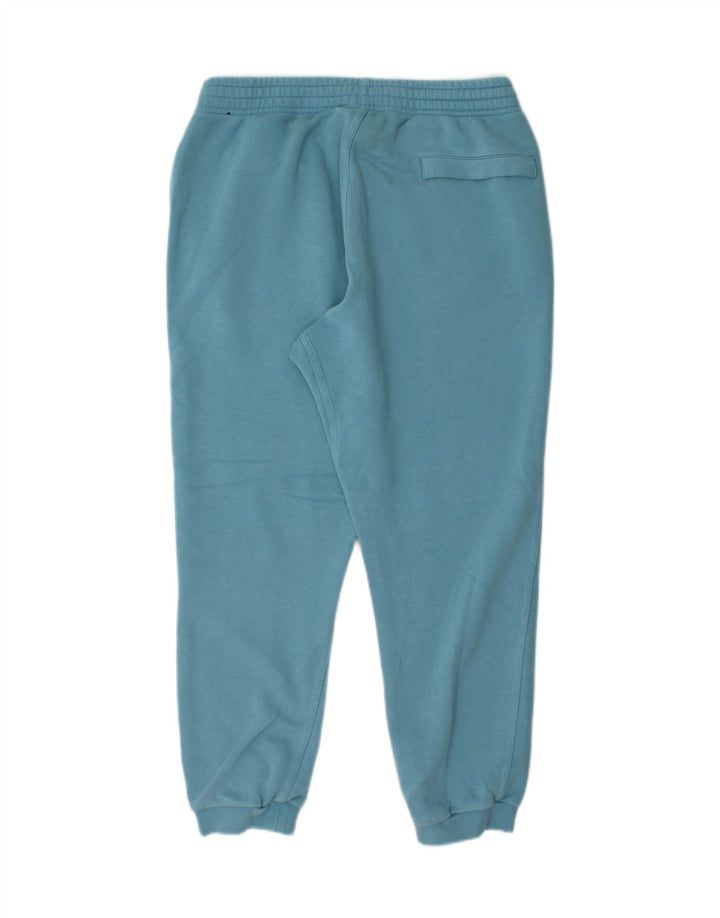 Nike Mens Crop Tracksuit Trousers Joggers Large  Blue Cotton