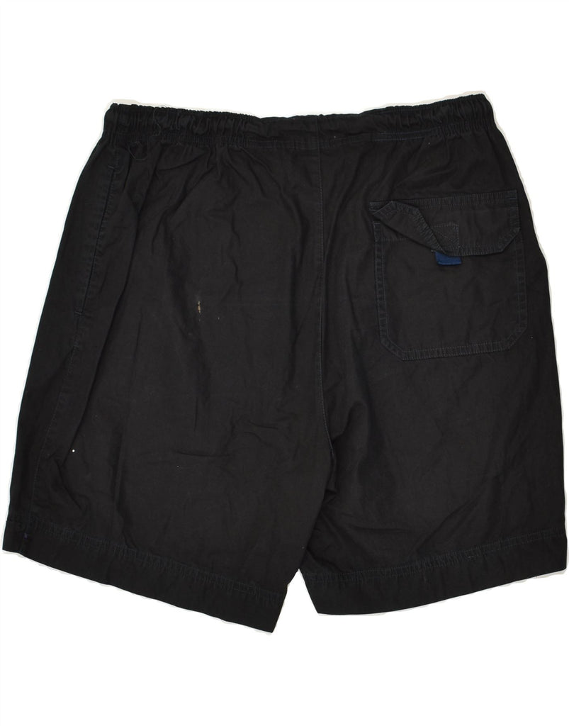 JULES Mens Sport Shorts Large Black Cotton | Vintage Jules | Thrift | Second-Hand Jules | Used Clothing | Messina Hembry 