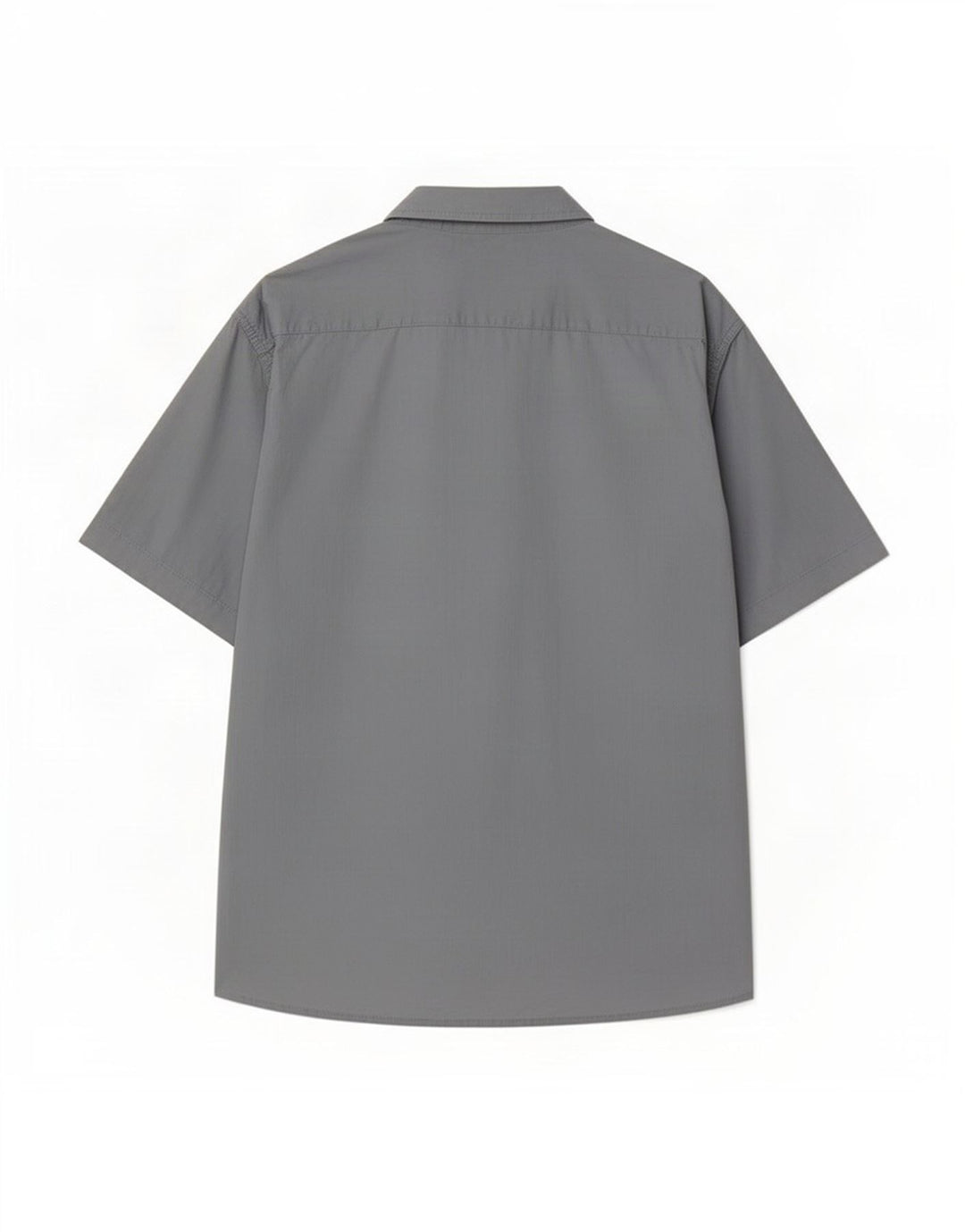 Wrangler Mens Short Sleeve Shirt 2XL Grey Cotton