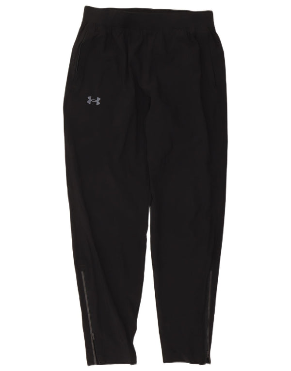 Under Armour Womens Tracksuit Trousers UK 14 Large  Black Polyester