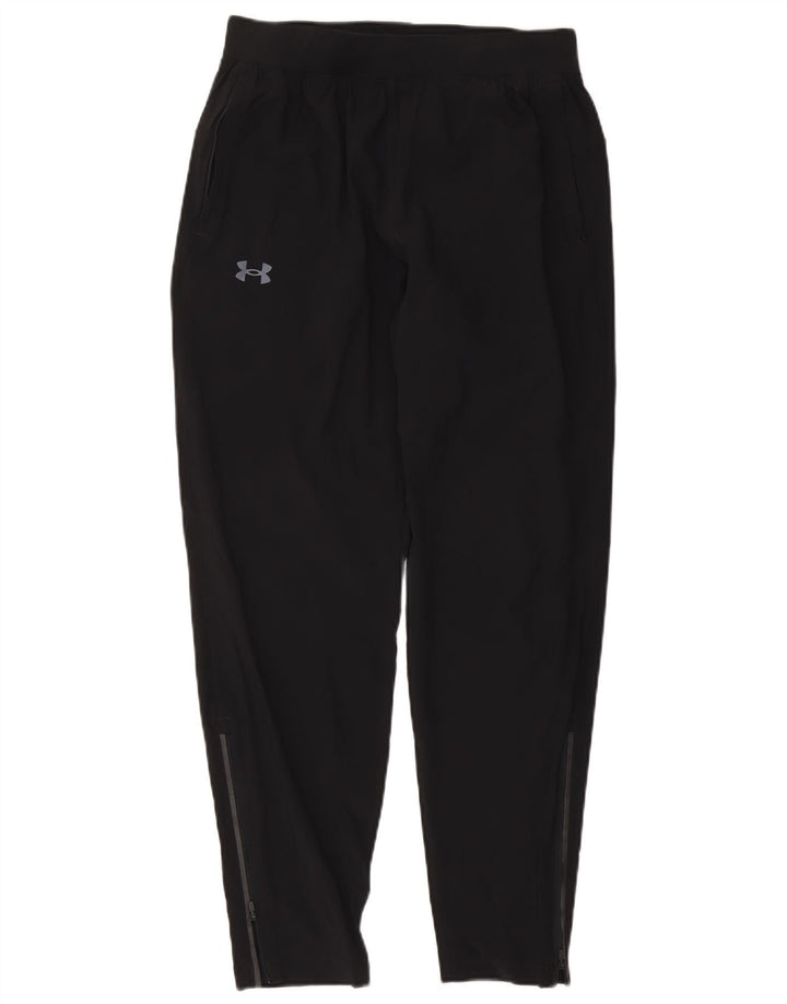 Under Armour Womens Tracksuit Trousers UK 14 Large  Black Polyester