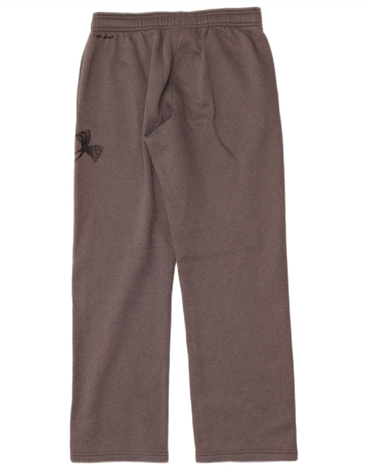 Under Armour Boys Graphic Tracksuit Trousers 11-12 Years Large Grey