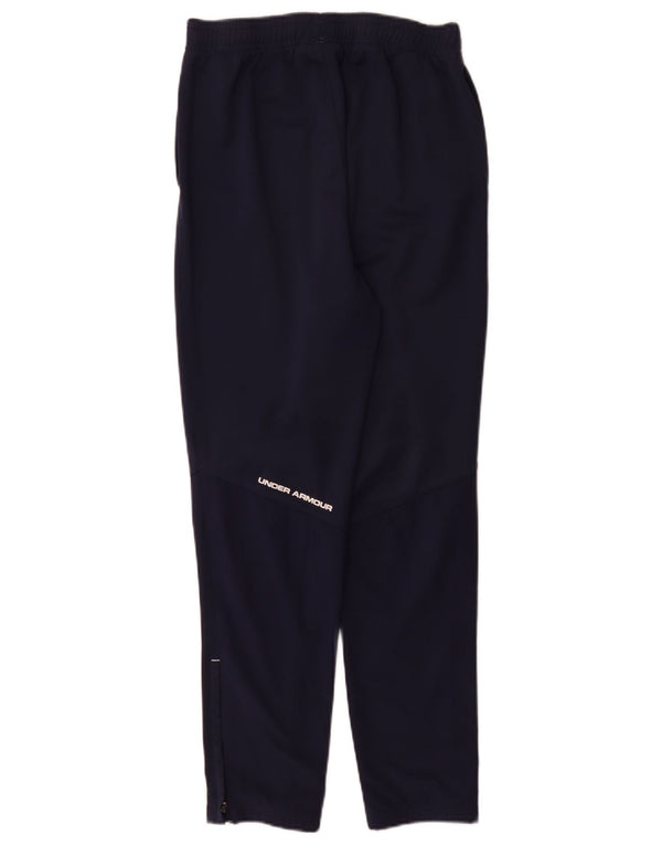 Under Armour Boys Tracksuit Trousers Joggers 14-15 Years XL Navy Blue Sport