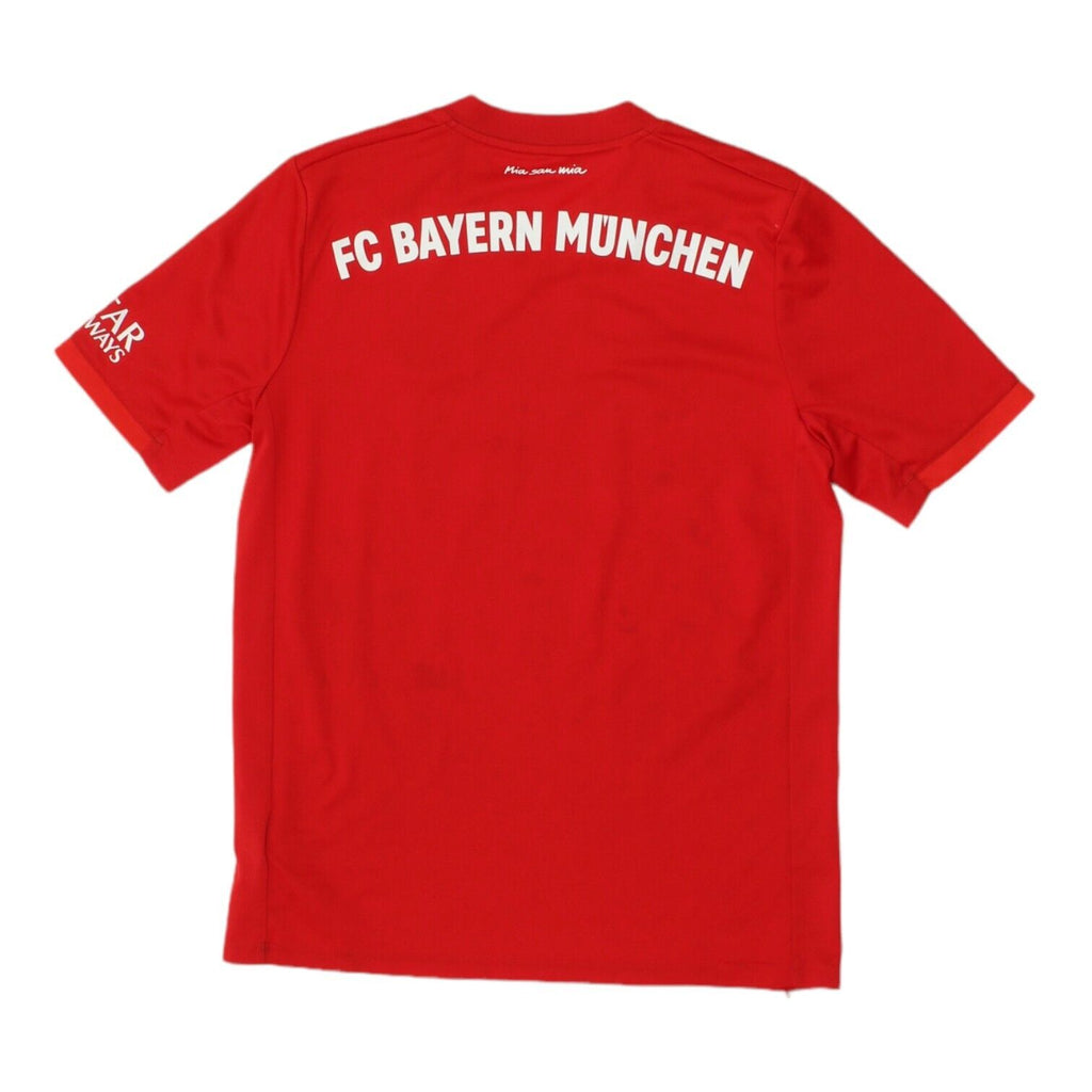 Bayern Munich 2019-20 Adidas Boys Red Home Shirt | Football Kids Sportswear | Vintage Messina Hembry | Thrift | Second-Hand Messina Hembry | Used Clothing | Messina Hembry 