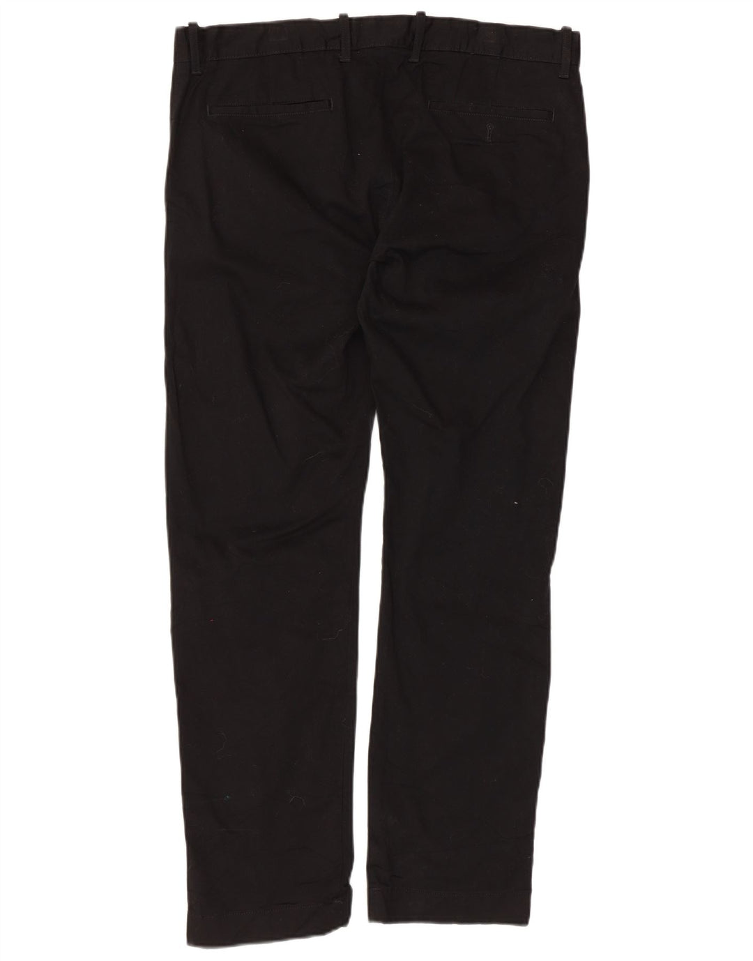 J. Crew Mens Flex Slim Suit Trousers W34 L30 Black Cotton