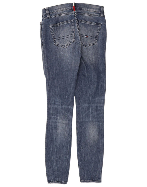 Tommy Hilfiger Womens High Rise Skinny Jeans US 10 Large W26 L29 Blue