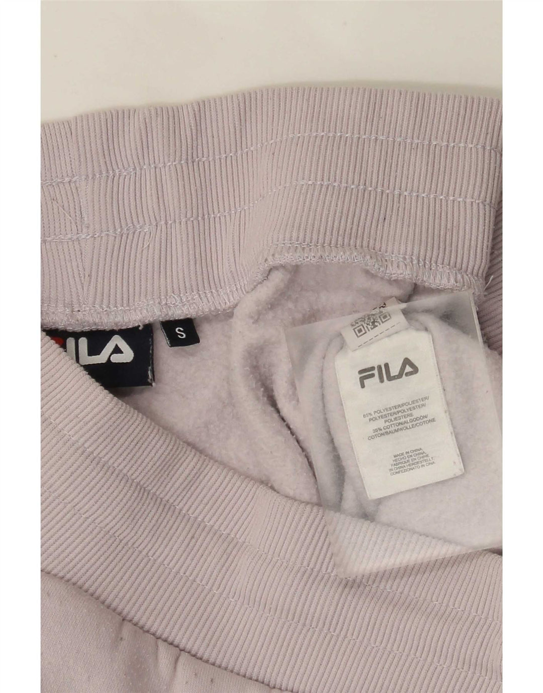 Fila Womens Tracksuit Trousers Joggers UK 10 Small  White Polyester