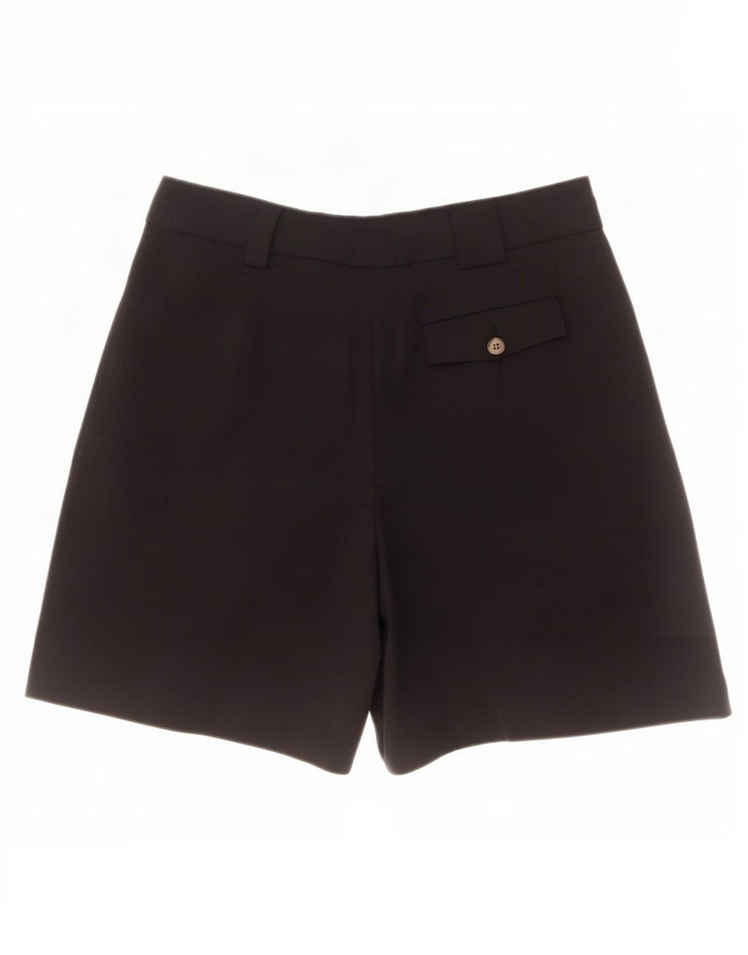 Topshop Womens Pegged Chino Shorts UK 12 Medium W30 Black Polyester