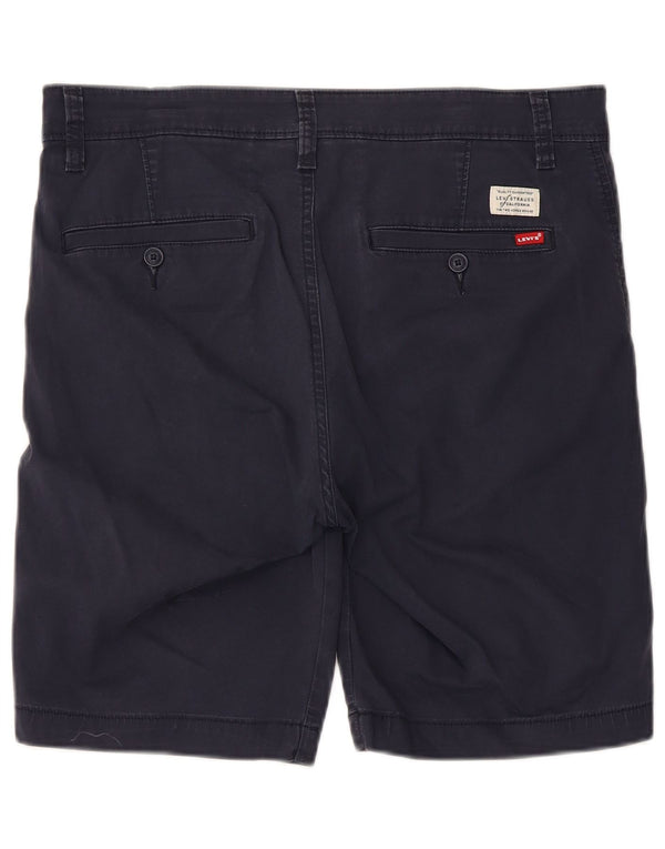 Levi's Mens Chino Shorts W31 Medium Navy Blue Cotton