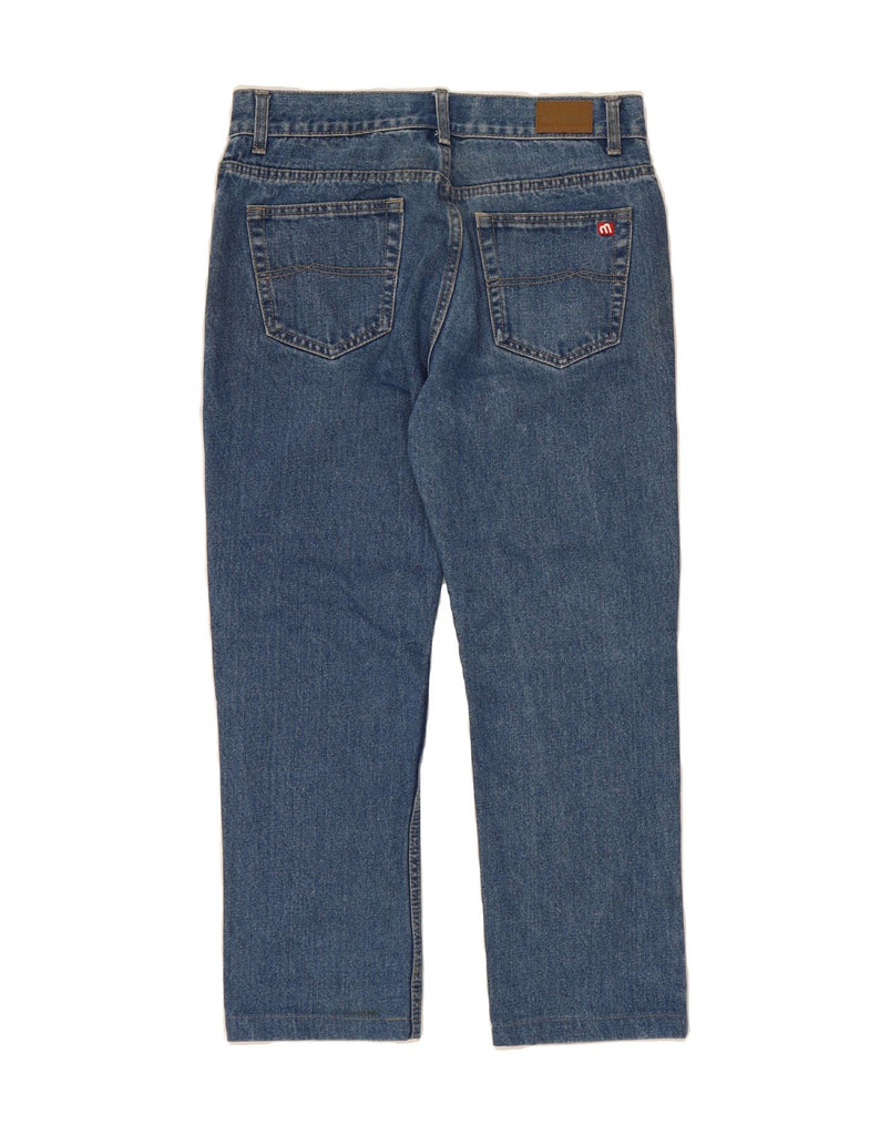 MORRIS  Mens Cropped Jeans IT 48 Medium W32 L24 Blue Cotton Vintage Morris and Second-Hand Morris from Messina Hembry 