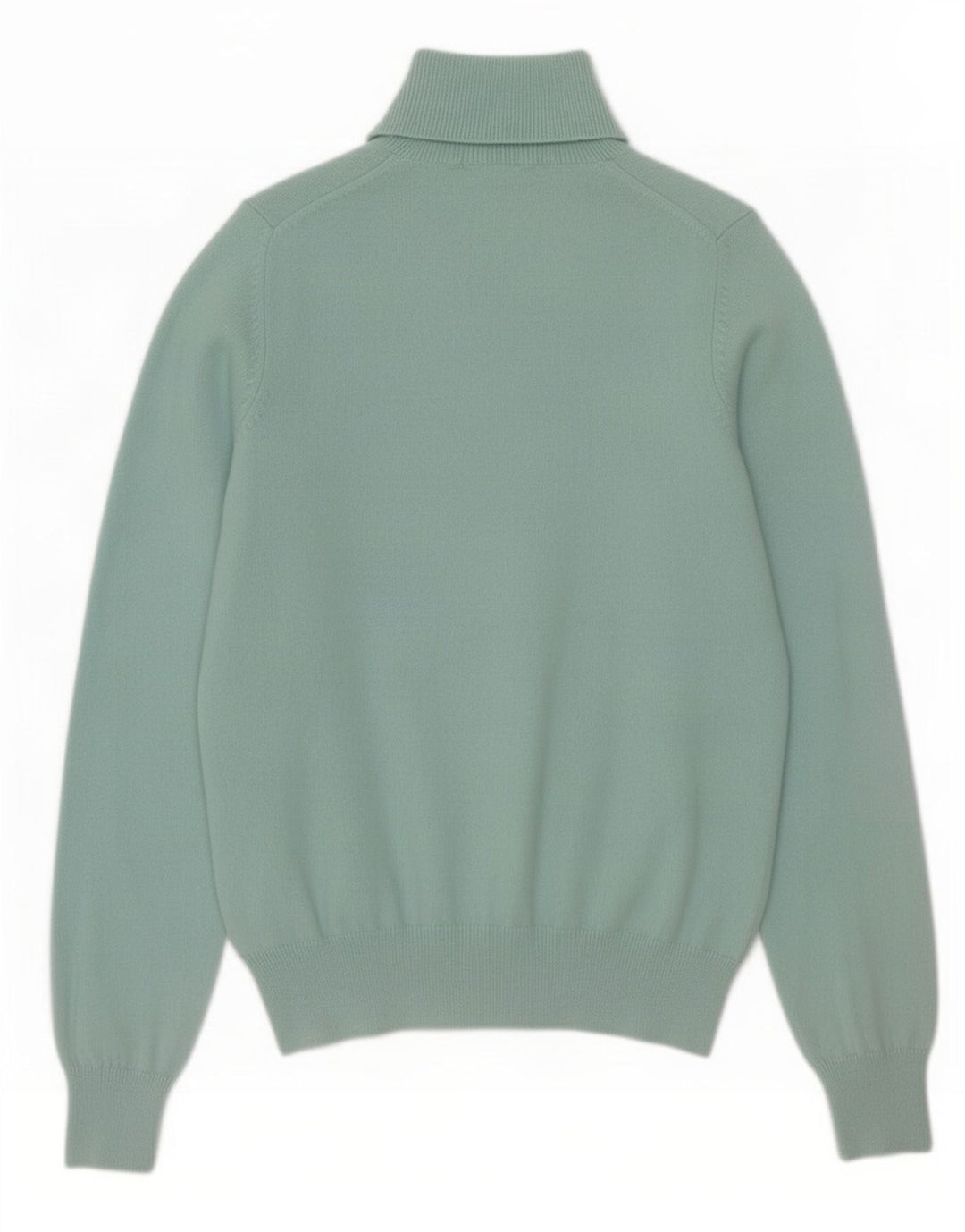 Marks & Spencer Womens Roll Neck Jumper Sweater UK 10 Small Turquoise