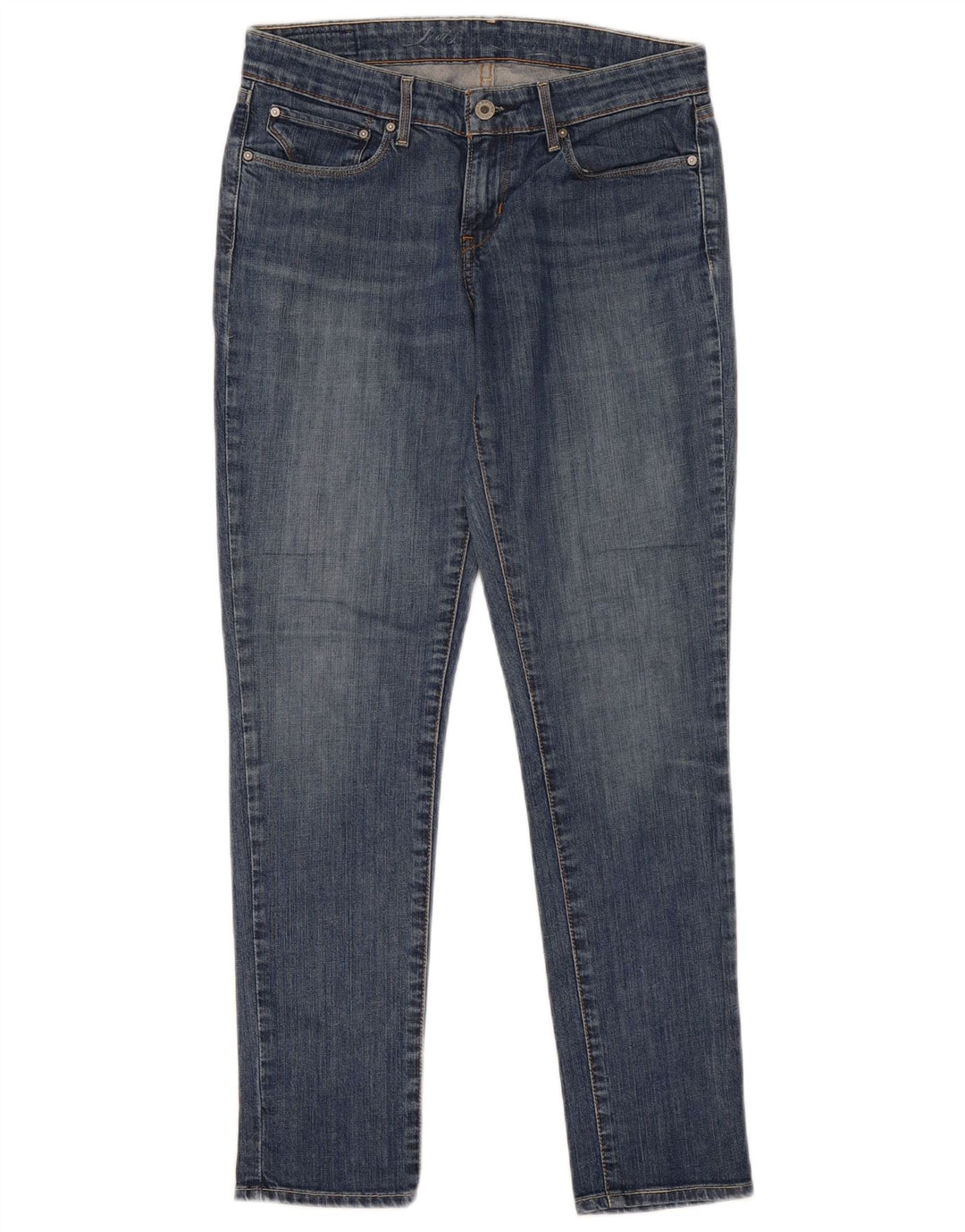Levi's Womens Skinny Jeans W27 L30 Blue Cotton