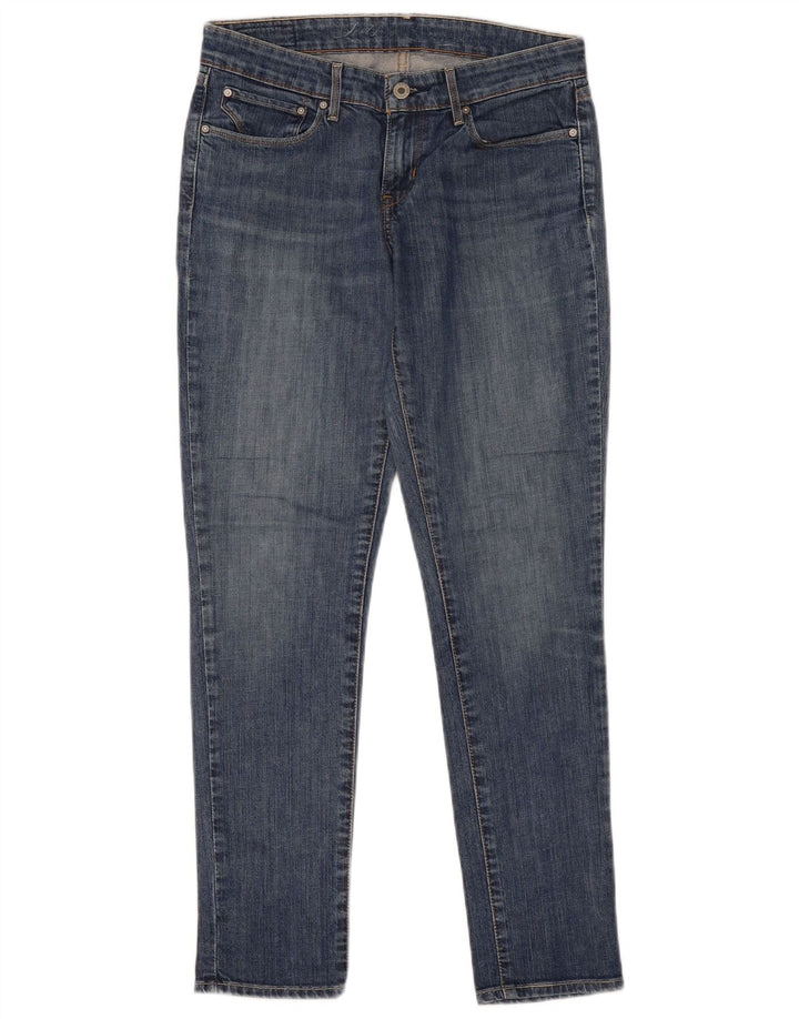 Levi's Womens Skinny Jeans W27 L30 Blue Cotton