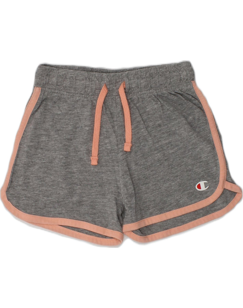 CHAMPION Girls Sport Shorts 2-3 Years XL Grey | Vintage Champion | Thrift | Second-Hand Champion | Used Clothing | Messina Hembry 