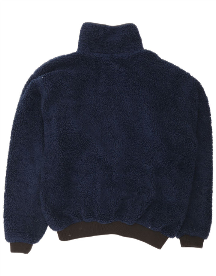 Rukka Mens Fleece Jacket UK 42 XL Navy Blue Polyester