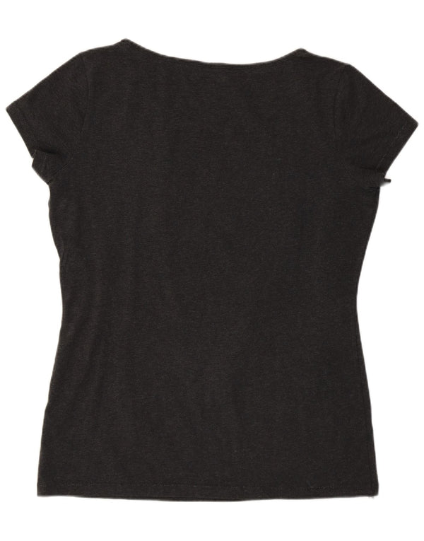 Lotto Womens Graphic T-Shirt Top UK 18 XL Grey