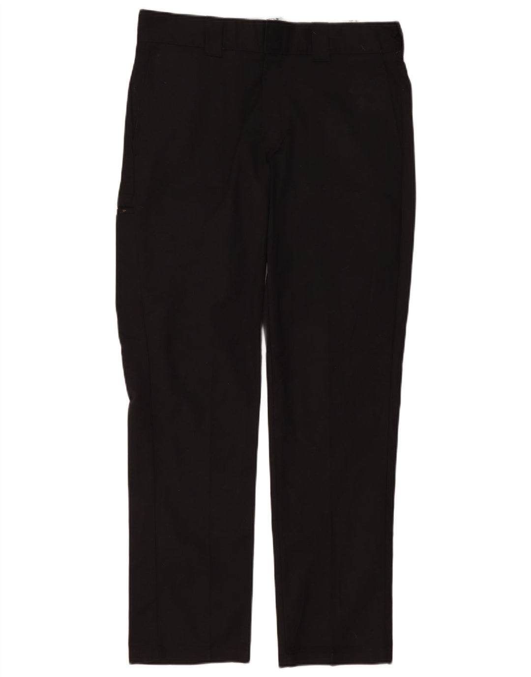 DICKIES Mens Slim Tapered Cargo Trousers W34 L32 Black Polyester