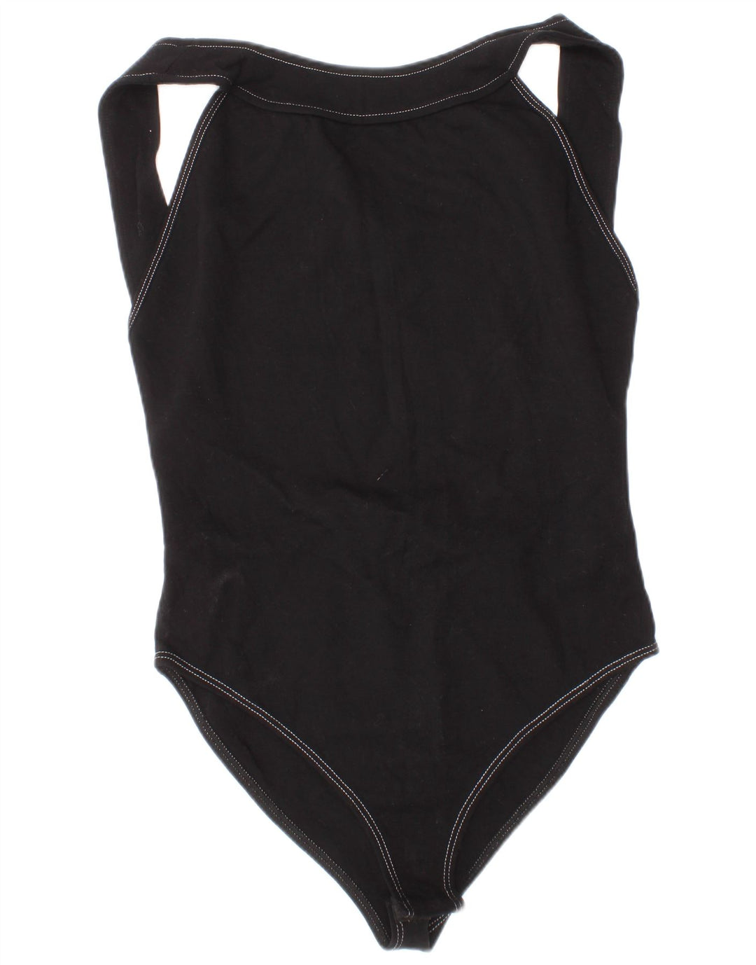 Zara Womens Bodysuit Small Black Viscose