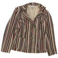 Daniel & Mayer Womens Blazer Jacket IT 42 Medium Multicoloured Striped