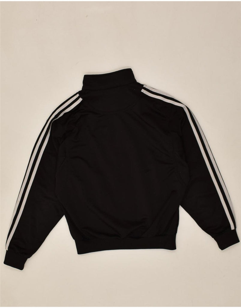 ADIDAS Boys Tracksuit Top Jacket 11-12 Years Black Polyester | Vintage Adidas | Thrift | Second-Hand Adidas | Used Clothing | Messina Hembry 