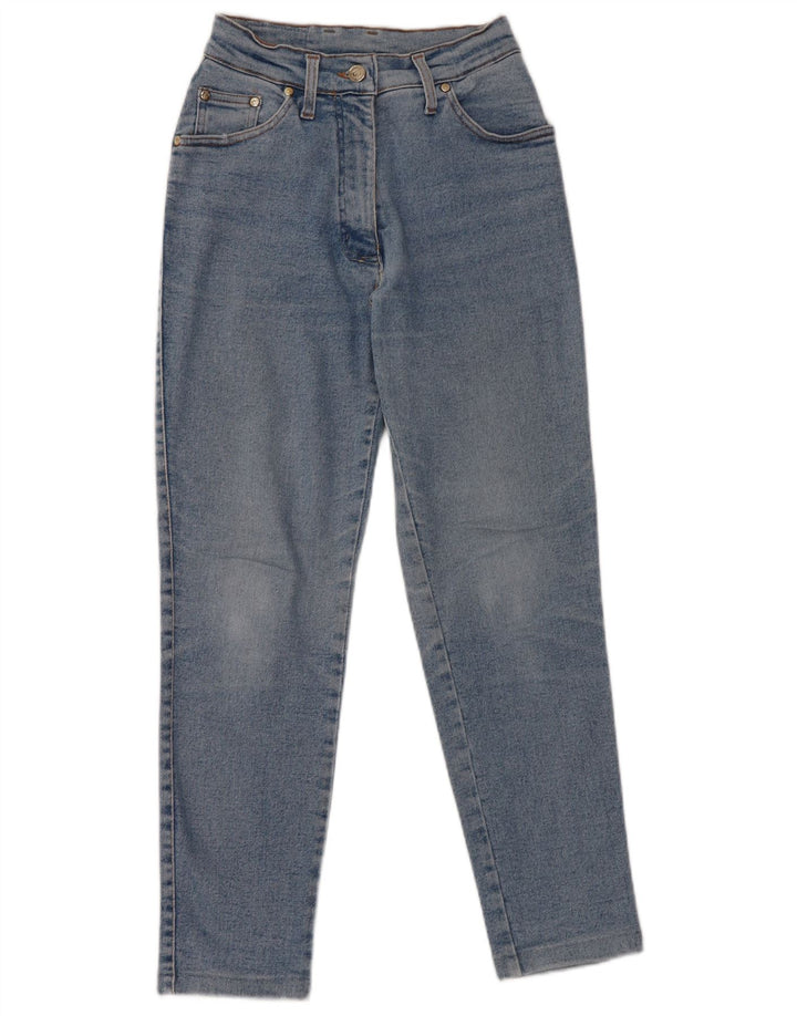 Cappopera Womens Slim Jeans W26 L25 Blue Cotton