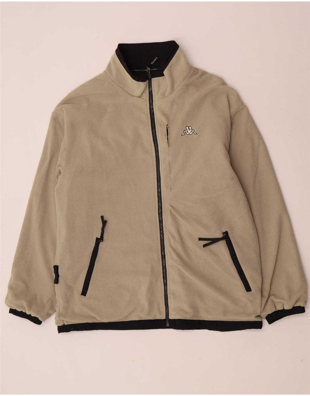 Kappa Mens Reversible Jacket UK 40 Large Navy Blue