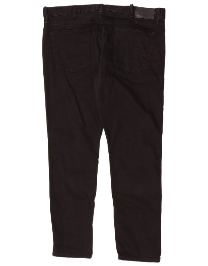 Tommy Hilfiger Mens Slim Jeans W38 L30 Black Cotton