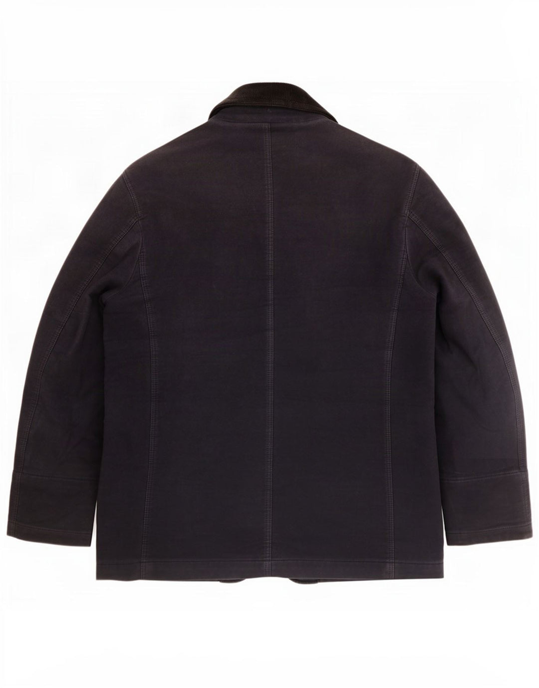 Fay Mens 3 Button Windbreaker Jacket UK 40 Large Navy Blue Cotton