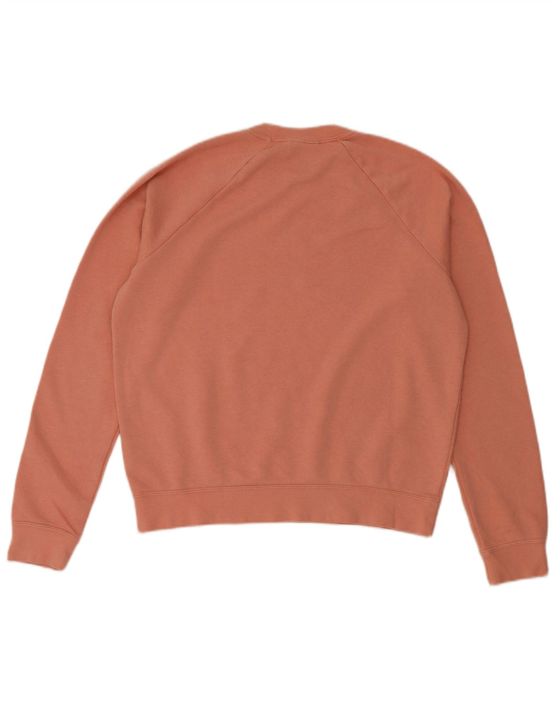 Nike Womens Oversized Sweatshirt Jumper UK 10 Small Pink Cotton