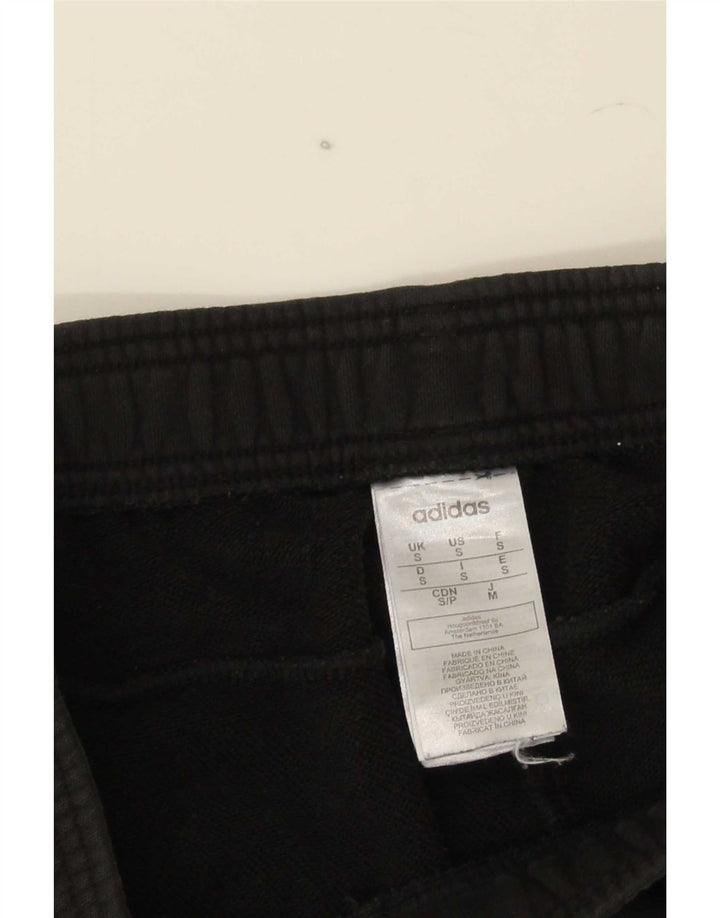 Adidas Mens Tracksuit Trousers Joggers Small  Black Cotton
