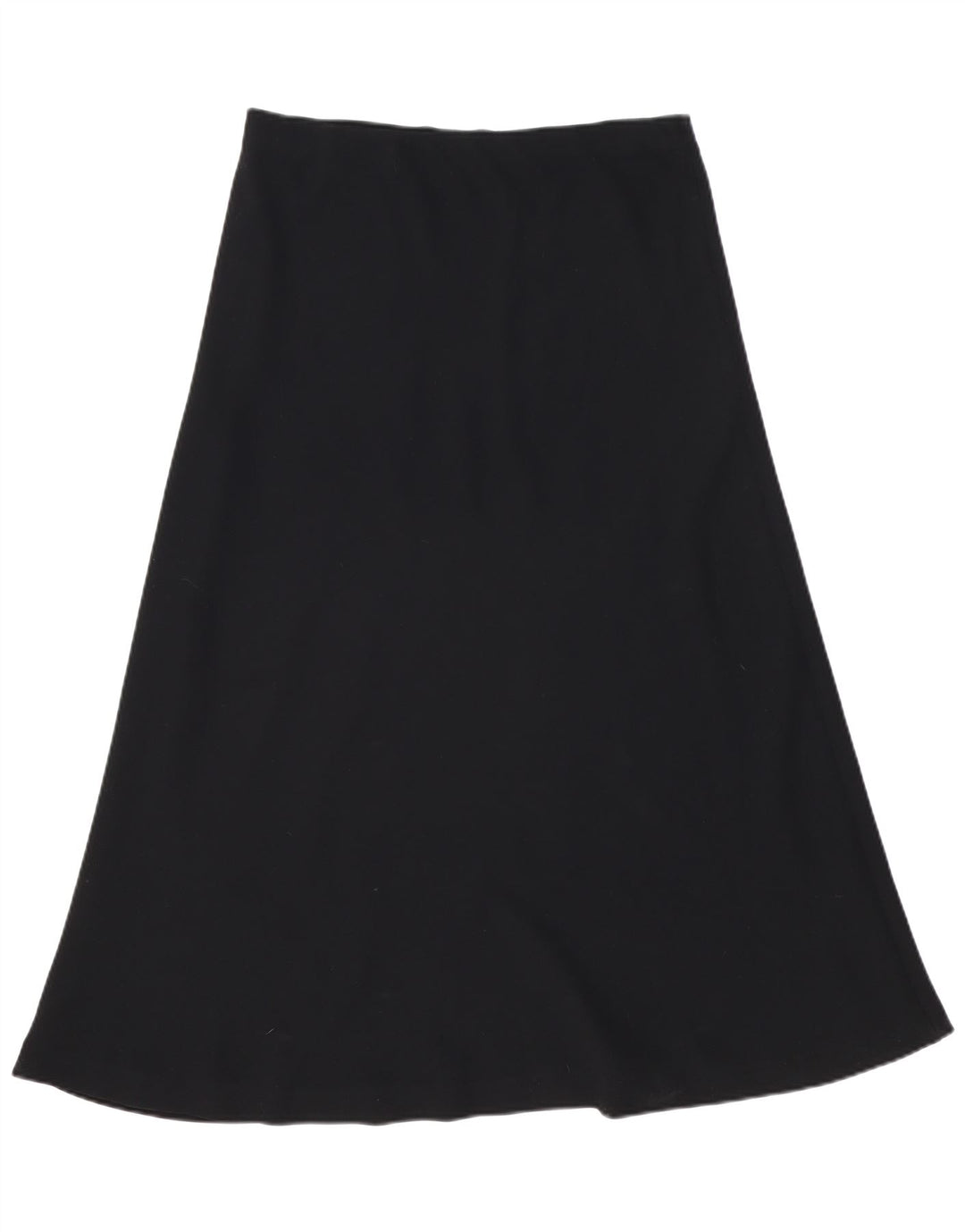 Vintage Womens High Waist A-Line Skirt W34 Large Black