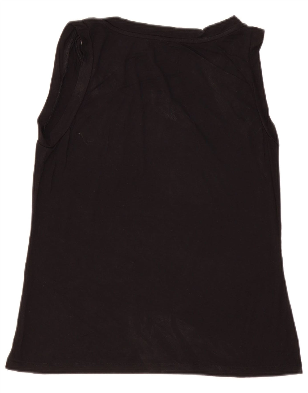 Liu Jo Womens Graphic Vest Top UK 12 Medium Black