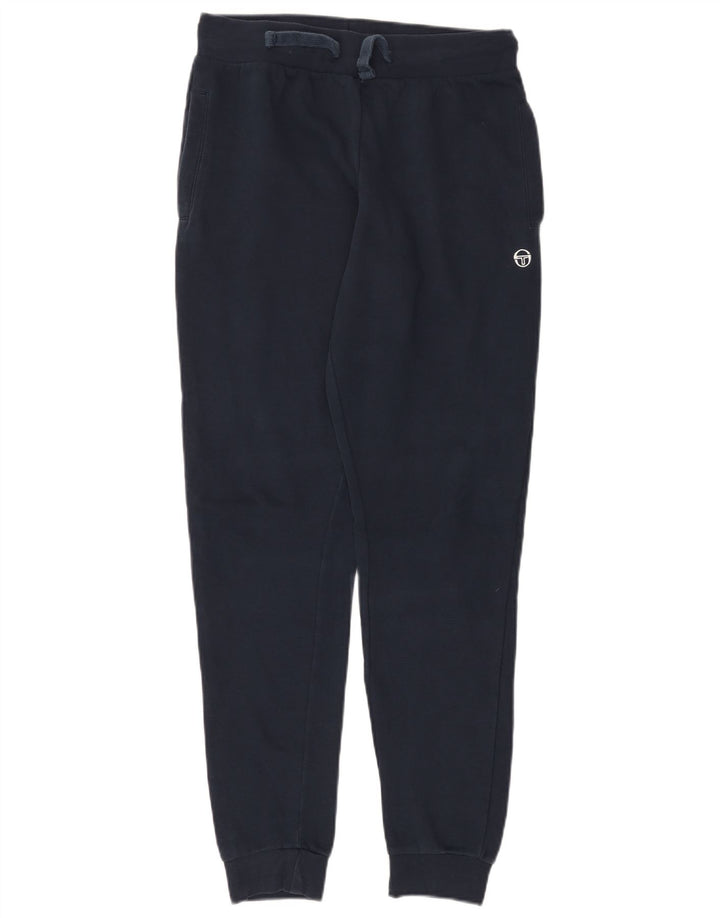 SERGIO TACCHINI Mens Tracksuit Trousers Joggers Medium  Navy Blue Cotton
