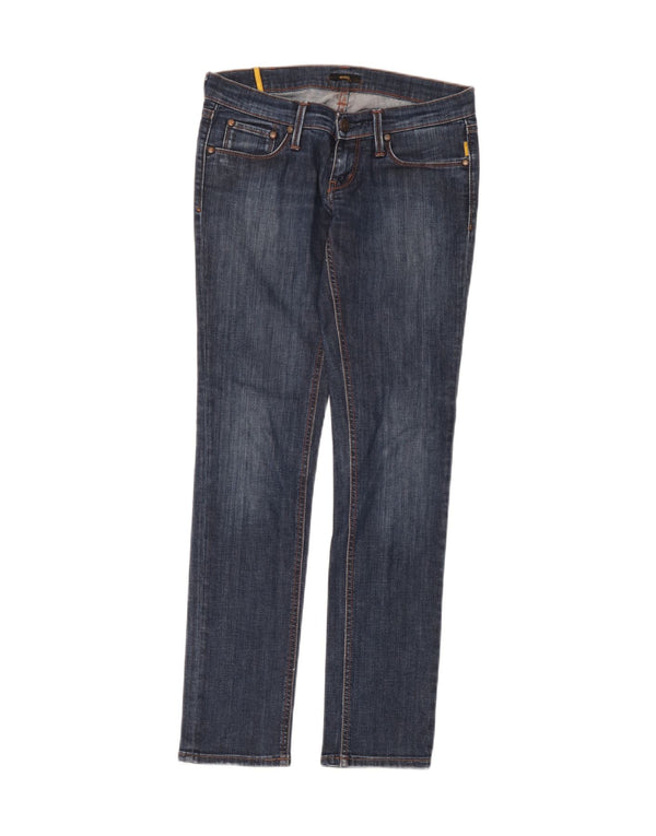 Meltin' Pot Womens Mendel Slim Jeans W26 L32 Blue Cotton
