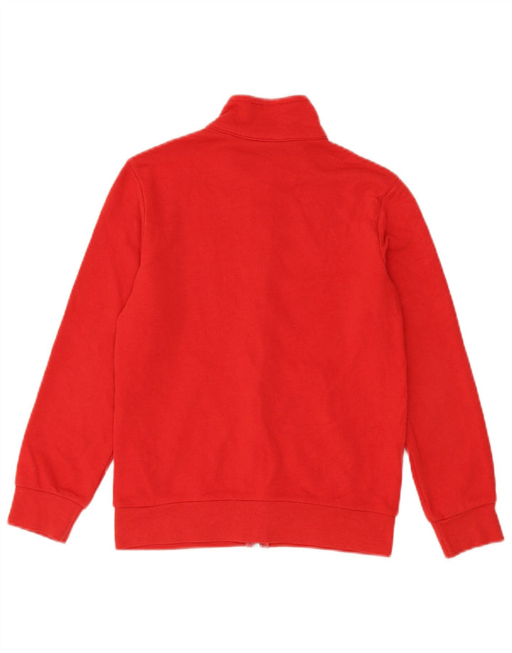 Champion Boys Graphic Tracksuit Top Jacket 9-10 Years Medium Red Cotton