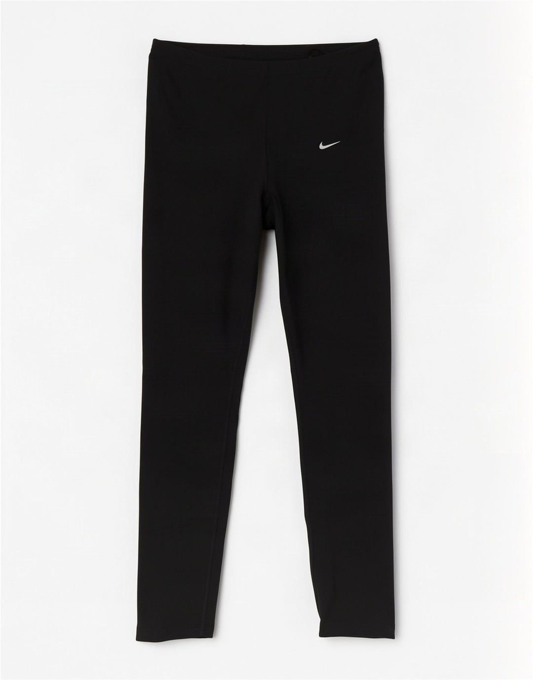 Nike Womens Leggings UK 10/12 Medium Black Polyester