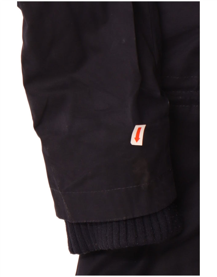 Superdry Womens Hooded Parka Jacket UK 18 XL Navy Blue Polyester